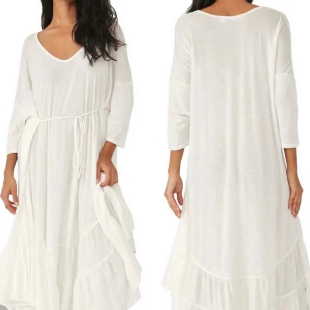 FREE PEOPLE Beach Collection Sunseeker Maxi Dress Obsidian NWT - Picture 5 of 13